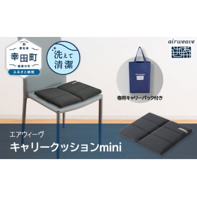 エアウィーヴ キャリークッションmini | airweave おすすめ エアウィーブ
