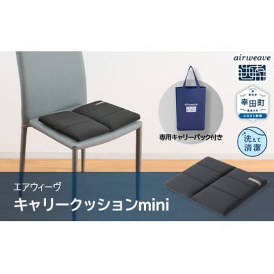 エアウィーヴ キャリークッションmini | airweave おすすめ エアウィーブ