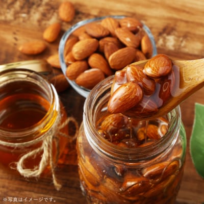 【3回定期便】【ポスト投函】 自家焙煎 素焼きアーモンド 800g(400g×2袋) 