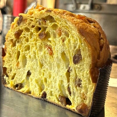 【12ヶ月定期便】自家製酵母使用のパネトーネ!! 1個入り | お菓子 おやつ