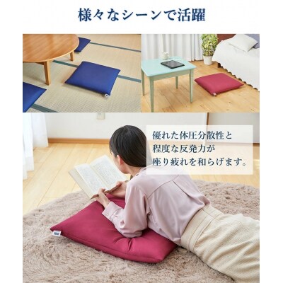 エアウィーヴ 座布団 大(銘仙判)ギフトBOX仕様 ワインレッド