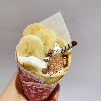 パッククレープ5種と保冷バッグ(白色or茶色)セット