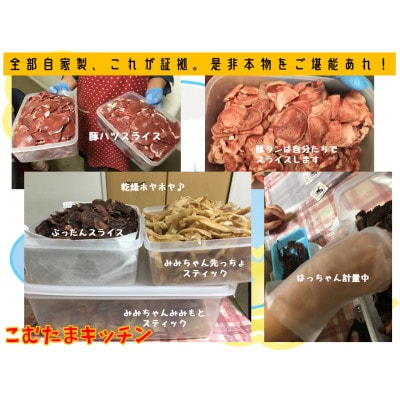 こむたまキッチンの「にくざんまい」中・大型犬用