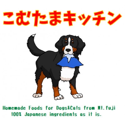 こむたまキッチンの「ふぃっしゅへぶん」小中型犬・猫用　4種　
