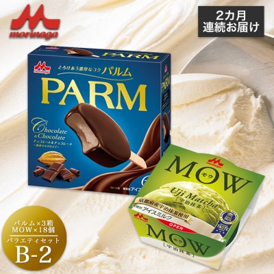 【毎月定期便】【84】PARM MOW バラエティセットB-2全2回