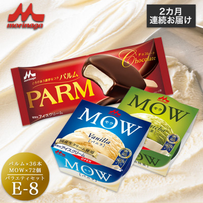 【毎月定期便】【99】PARM MOW バラエティセットE-8全2回