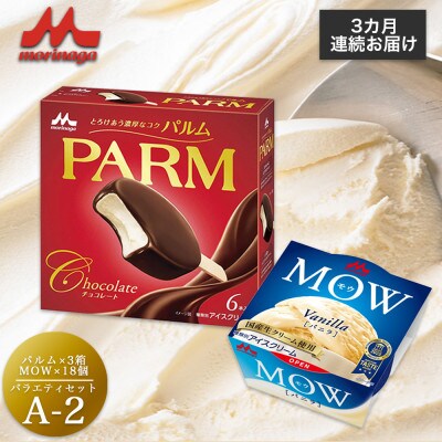 【毎月定期便】【130】PARM MOW バラエティセットA-2全3回