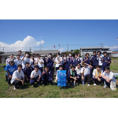 静岡産　青いかがやきバタフライピーと青いかがやき琥珀糖