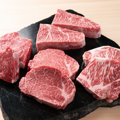 宍粟牛ステーキセット(約1000g)　F8