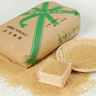 【令和7年産】しそうのおいしい お米 キヌヒカリ 玄米 30kg I4