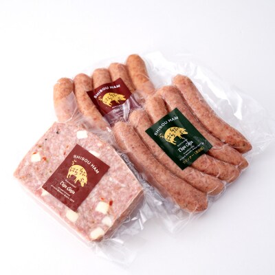 但馬牛ハンバーグと宍粟ハムの詰め合わせJ22