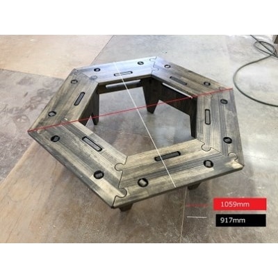 ヘキサゴンテーブル　AV19