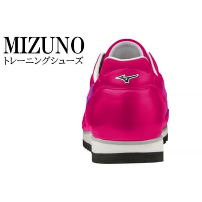 ミズノトレーニングシューズBUILT　TRAINER【ローズピンク×フラッシュピンク2E】 AO35