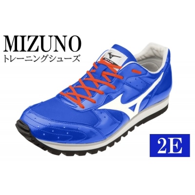 ミズノトレーニングシューズ　BUILT　TRAINER【スカイブルー×パールホワイト2E】 AO36