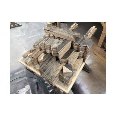 KOZAinoTSUKUE【古材の机】矢絣 AV13