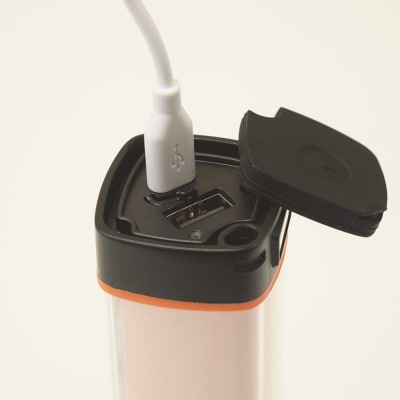 防水 LED チャージャー /  モカ(2500mAh)　AG44　