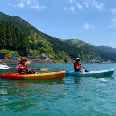 音水湖カヌークラブ　カヤックレッスン(1人分)  BD1　