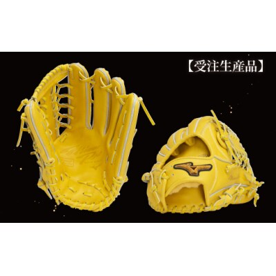 ミズノプロ 硬式用 野球グラブ 外野手用 ヌートバー 型( 左投げ )AO66