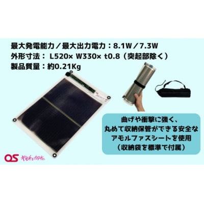 8W ソーラーシートチャージャー/GN-150　AG48　