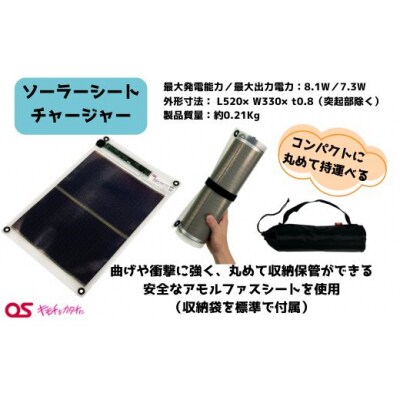 8W ソーラーシートチャージャーセット /GN-150B1　AG49　