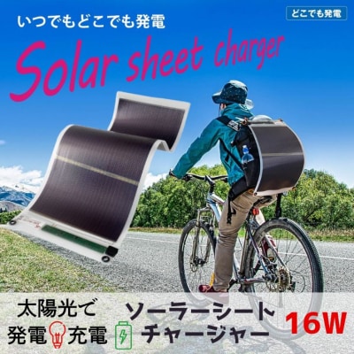 16W ソーラーシートチャージャー/GN-200　AG50　