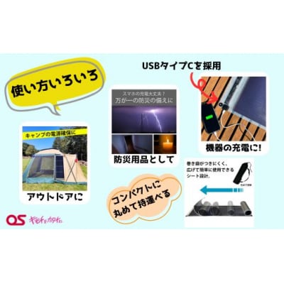 16W ソーラーシートチャージャー/GN-200　AG50　