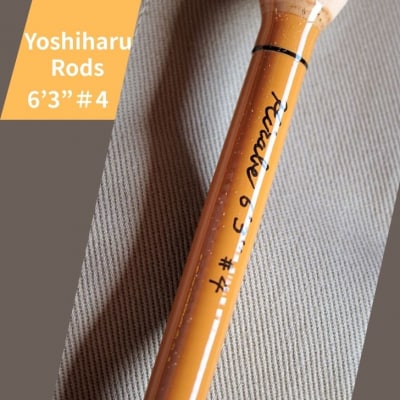 釣竿 6フィート3インチ オリジナル グラスフライロッド 特別仕上げ(オリジナルアルミケース付)