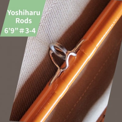 釣竿 6フィート9インチ オリジナル グラスフライロッド 特別仕上げ(オリジナルアルミケース付)