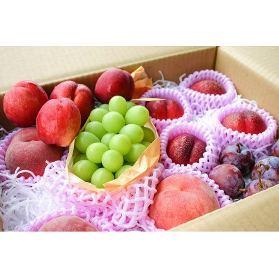 夏に届く 至福の果実箱c 3 5種類 信州うちやま農園 お礼品詳細 ふるさと納税なら さとふる