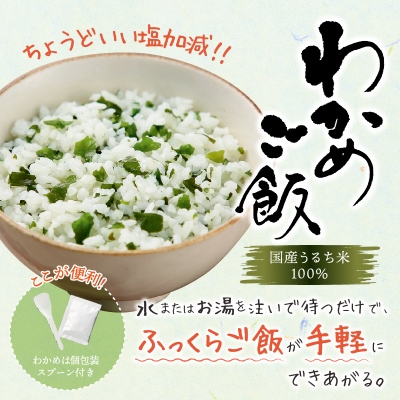 非常食 5年 保存 わかめ ご飯 100g 50食 保存食(a50-084)