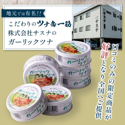 ガーリックツナ24缶&ツナ缶4缶セット(a20-221)