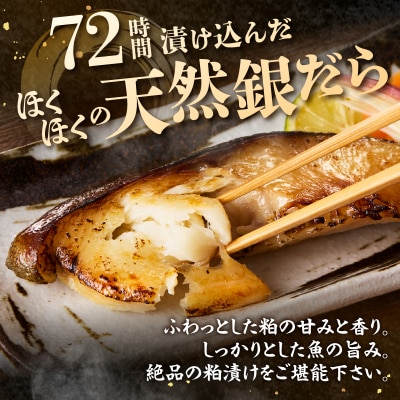 【発送時期要確認】72時間熟成マルイリ漬け(銀だら粕漬け)(a10-795)