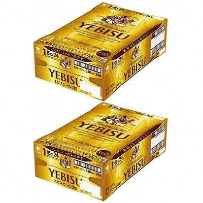 ヱビス350ml×2箱【48本】【焼津サッポロビール発】(a33-003)