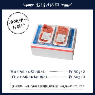 鮪とろづくし約1.65kgセット　マルコ水産(a30-173)