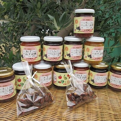 無添加無農薬手作りジャム12本 黒糖アーモンド2袋 A20 272 お礼品詳細 ふるさと納税なら さとふる