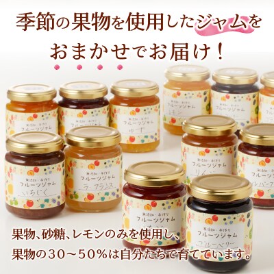 無添加無農薬手作りジャム11本セット(a18-009)