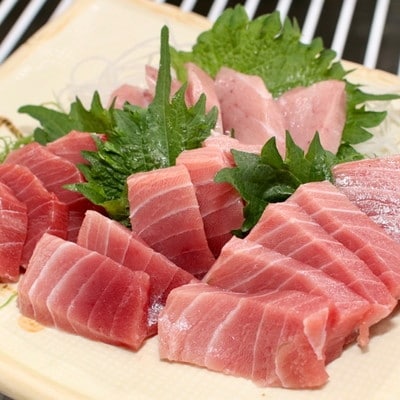 マグロ 天然 南鮪 中トロ 柵 刺身 セット 400g 以上(a13-030) | ふるさと納税のお礼品