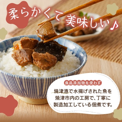 焼津ぬかや 無添加 手作り 海産 佃煮 詰合せ 4種(a10-609)
