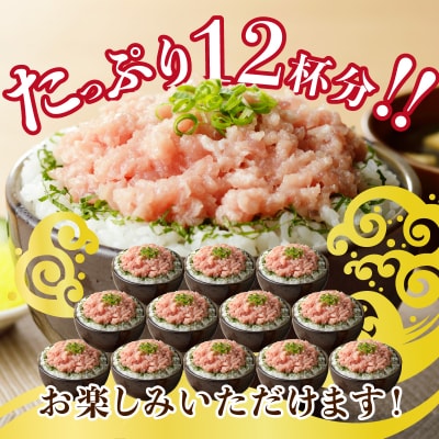 天然ネギトロ(80g×12袋)(a10-635)