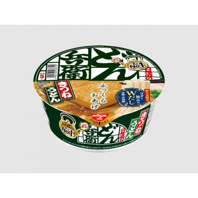 日清の どん兵衛 きつねうどん 天ぷらうどん セット(a21-087)