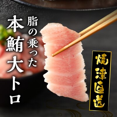 焼津 本マグロ 大トロ 1本約250g 冷凍 F1(a20-373)
