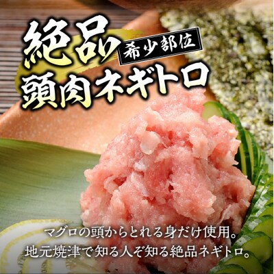 焼津 天然 鮪 ネギトロ セット 合計 約1.2Kg(a10-100)