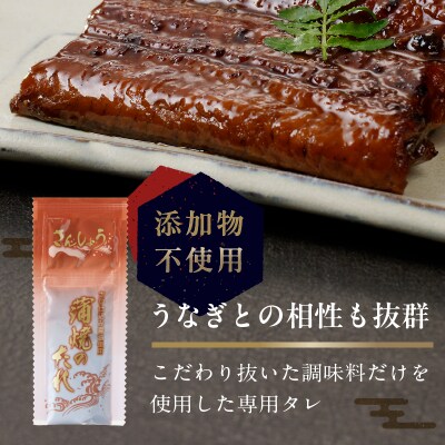 静岡県産 うなぎ 蒲焼 真空 パック 80g×2(a10-742)