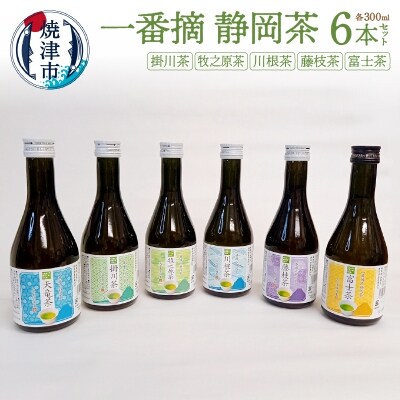 一番摘 静岡 茶! 川根 茶入り 300ml 6本 セット(a10-745)