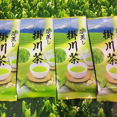 深蒸し茶200g×4本セット(a17-011)