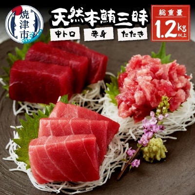 総重量約1250g!天然本鮪三昧(a30-175)