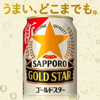 9/26以降金額変更【定期便 7回】ゴールドスター350ml×1箱(24缶)(T0003-1007)