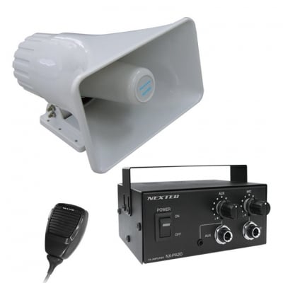 NX-PA20 車載用拡声器 最大20W(a45-009)