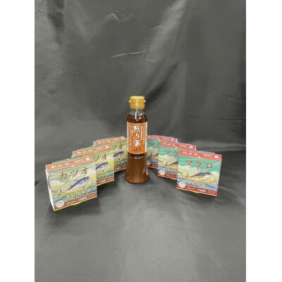 焼津 いちまる ツナ缶 合計6缶 万能調味料 煎り酒(a10-802)