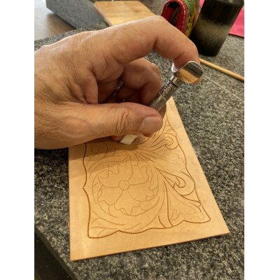 名刺入れ 牛ヌメ革 ハンドメイド 男女兼用(a30-247)